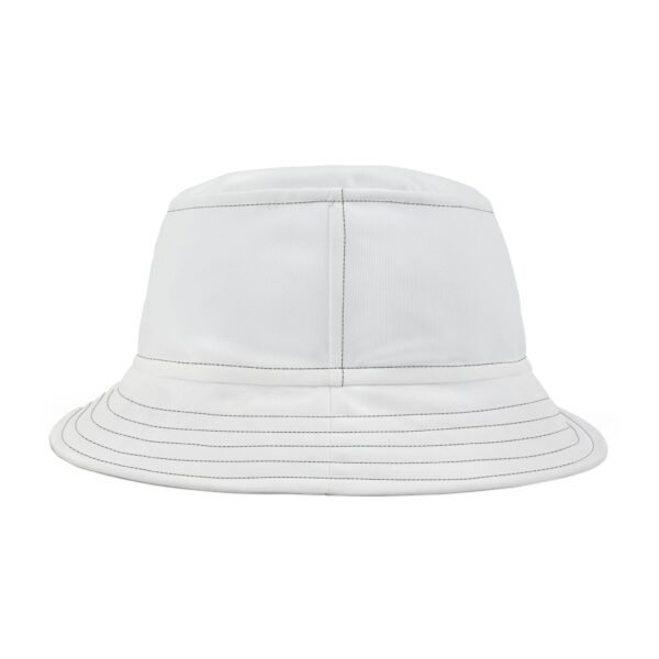 Gud Dog solid white   Colorful Retro Summer Bucket Hat - - Image 6
