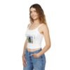 Dill with it.  Pickleball queen  Tank Top for Women - Spaghetti Strap - Image 4