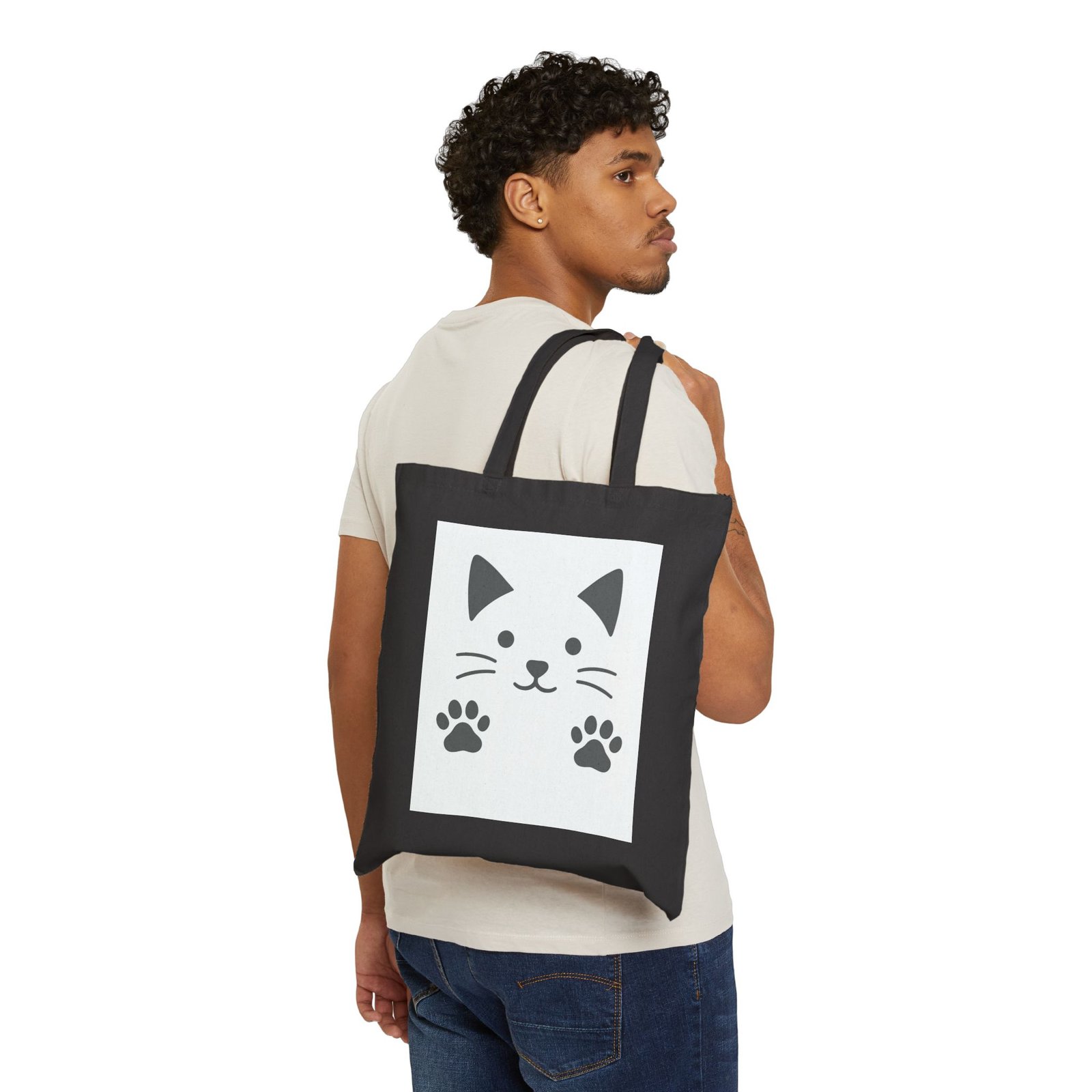 Cat Lovers Tote Bag - Image 3