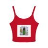 Dill with it.  Pickleball queen  Tank Top for Women - Spaghetti Strap - Image 26