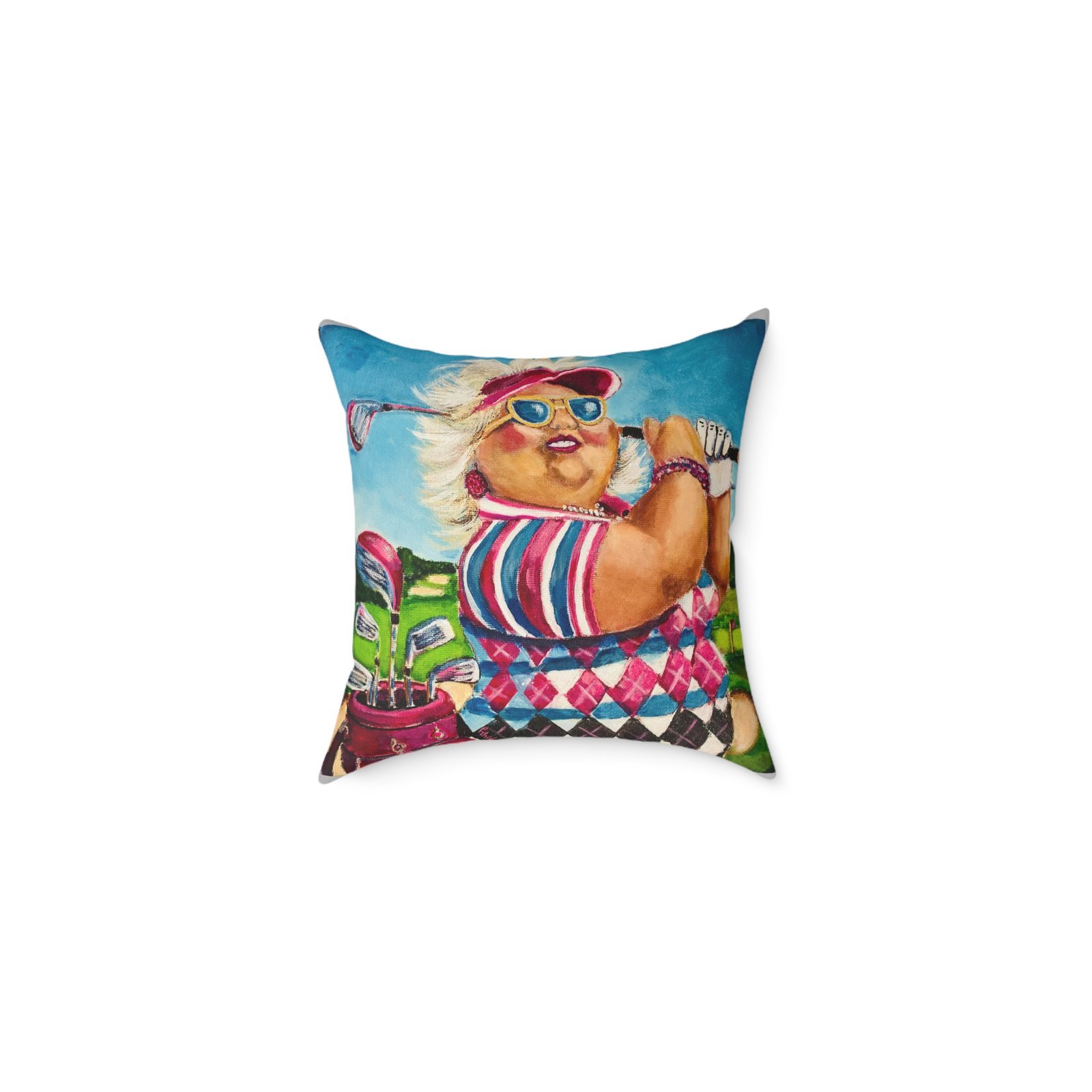 Pillow Tee it up and let it fly