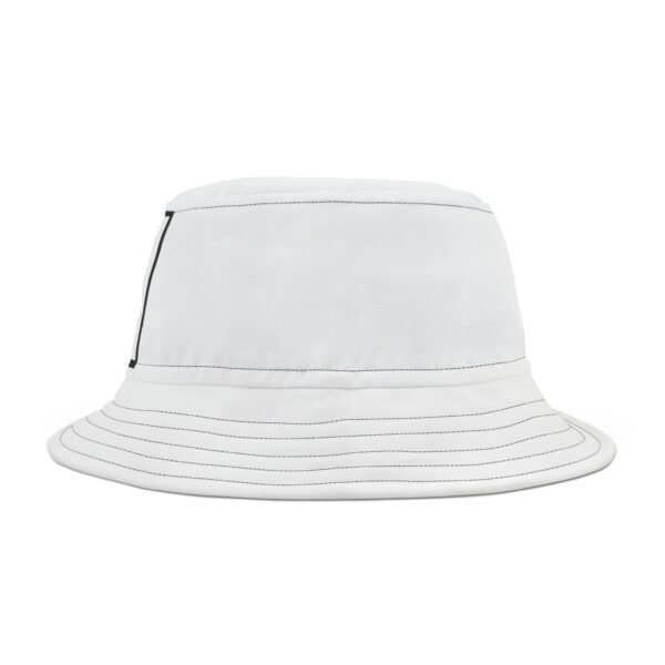 Gud Dog solid white   Colorful Retro Summer Bucket Hat - - Image 7