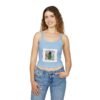 Dill with it.  Pickleball queen  Tank Top for Women - Spaghetti Strap - Image 12
