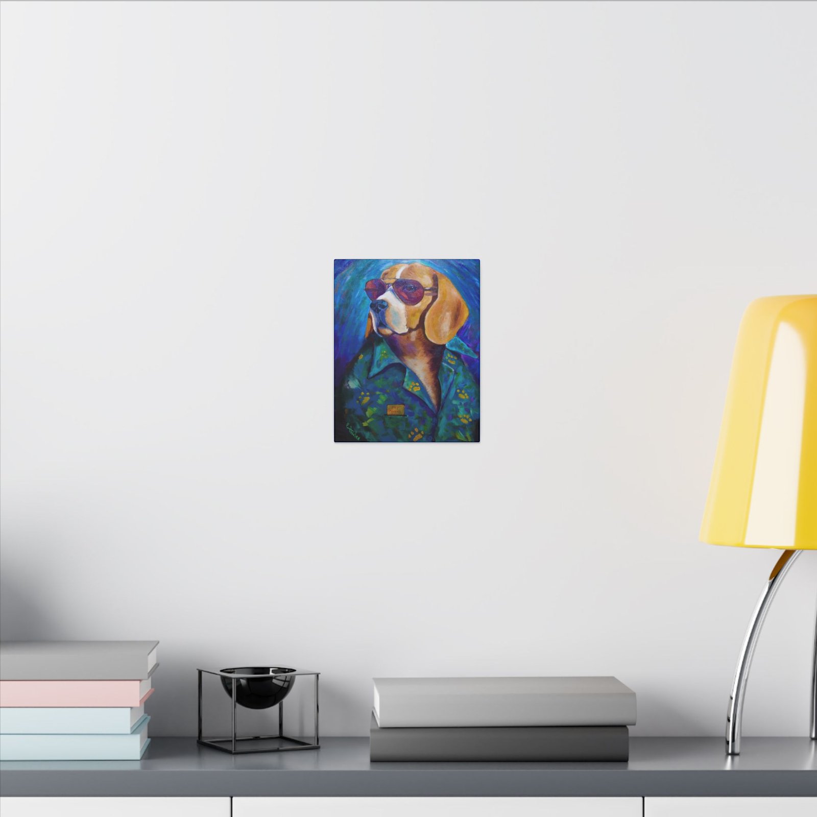 Duke of Doggone Cool  Canvas Print - The Leisure Hound Collection - Image 8
