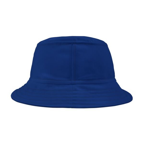 The Leisure Hound Blue  Colorful Retro Summer Bucket Hat - - Image 6