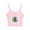 Dill with it.  Pickleball queen  Tank Top for Women - Spaghetti Strap - Image 22