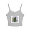Dill with it.  Pickleball queen  Tank Top for Women - Spaghetti Strap - Image 14