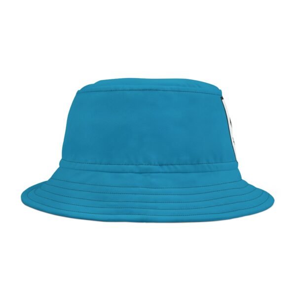 Gud Dog Turquoise   Colorful Retro Summer Bucket Hat - - Image 5