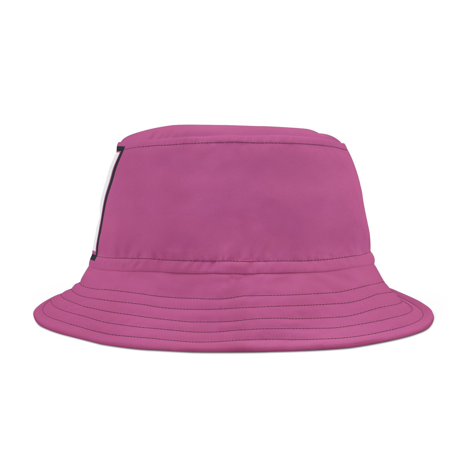 Pink  Cat  Colorful Retro Summer Bucket Hat - - Image 7