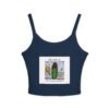 Dill with it.  Pickleball queen  Tank Top for Women - Spaghetti Strap - Image 18