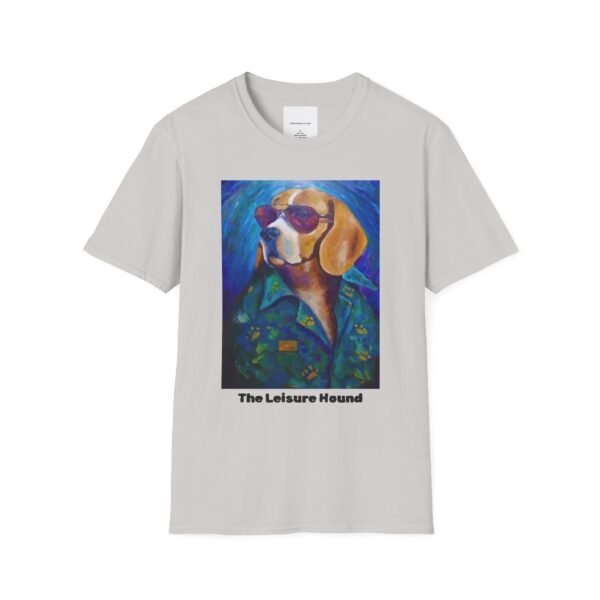 Dog Lover Unisex T-Shirt - The Leisure Hound, The Duke of Doggone Cool Design