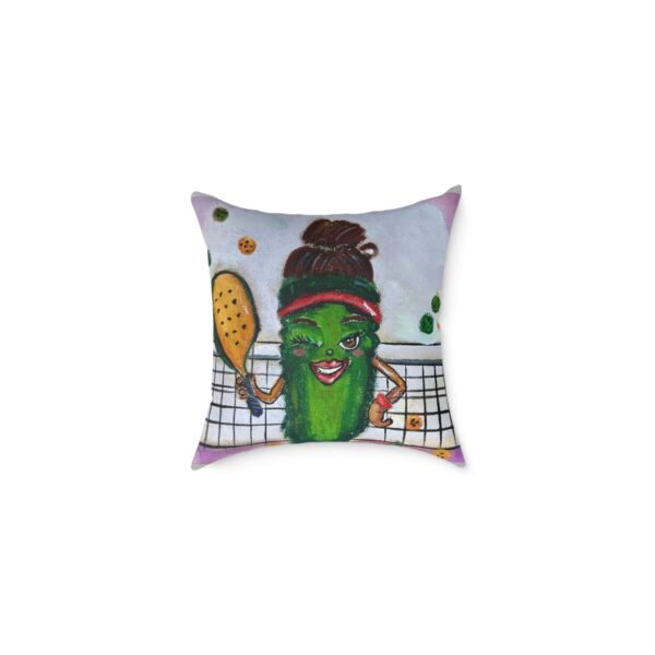 Poly Canvas Pillow - Pickleball Queen - Stay out of the Kitchen