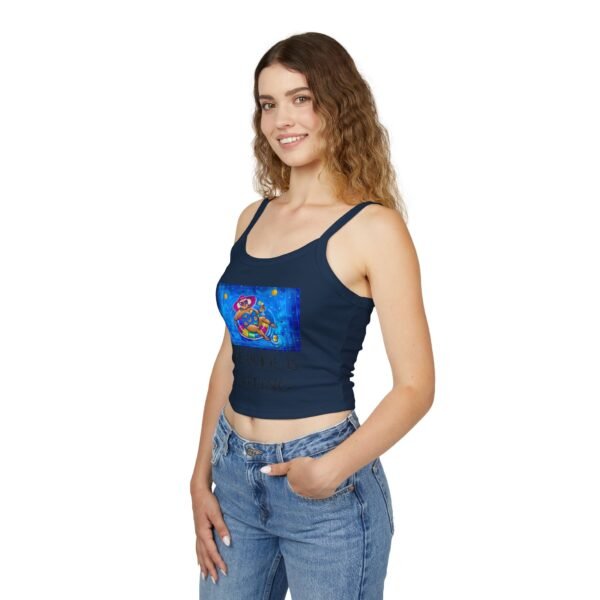 The Pool is Calling!  Tank Top for Women - Spaghetti Strap - Image 17