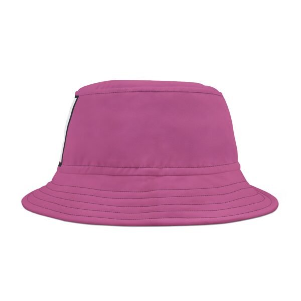 Gud Dog Light Pink   Colorful Retro Summer Bucket Hat - - Image 4