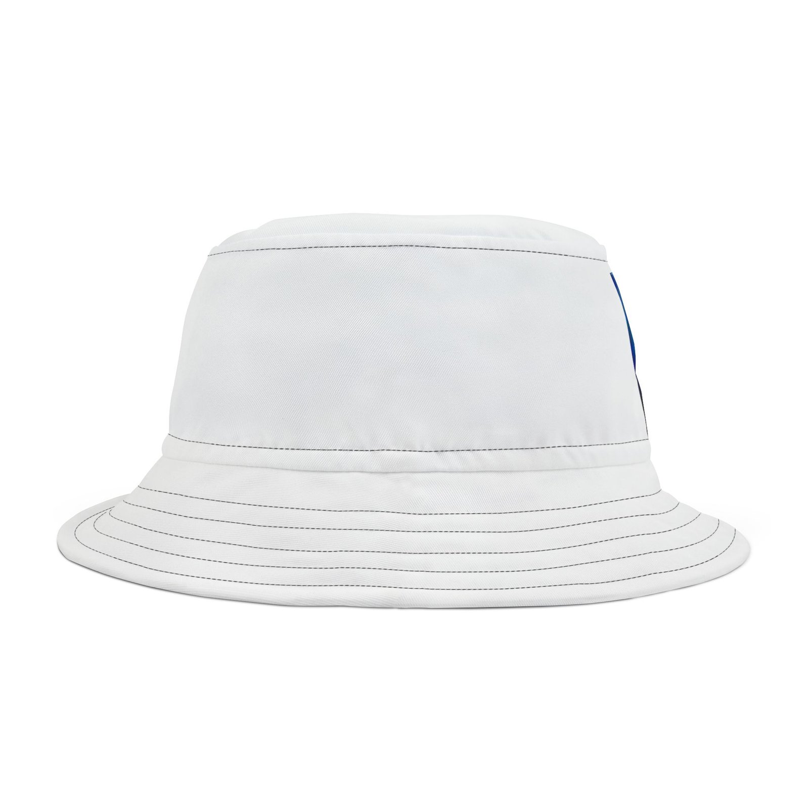 White The Leisure Hound Colorful Retro Summer Bucket Hat - - Image 5
