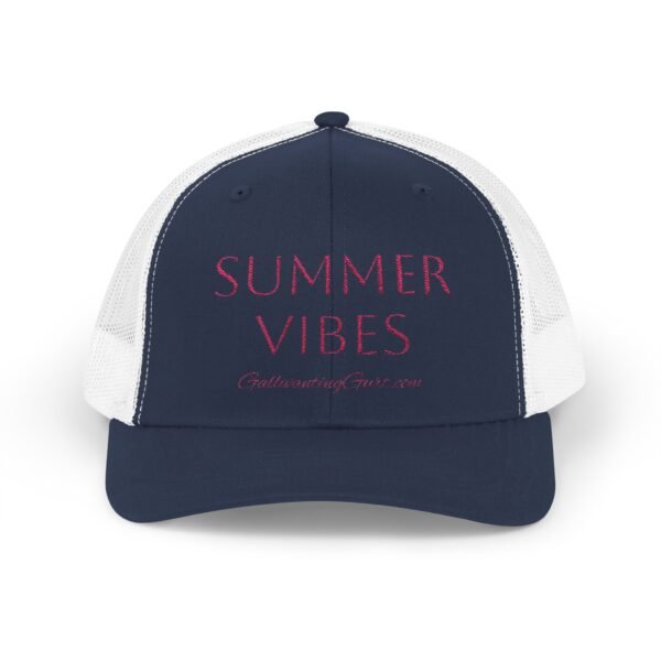 Summer Vibes Snapback Trucker Cap, Perfect for Beach Days, Outdoor Adventures, Summer Festivals, Unisex Cap, Gift for Fun-Loving Individuals - Image 13