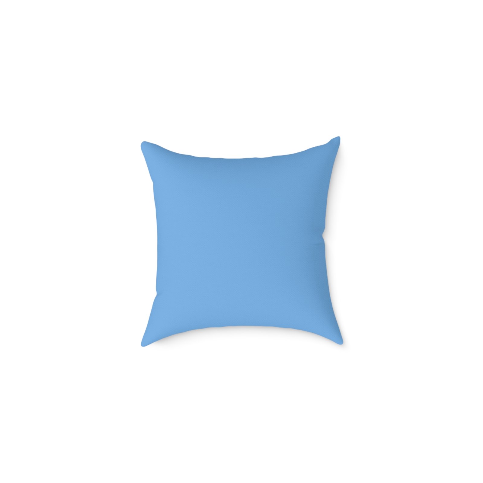 College Bound Square Poly Canvas Pillow, Decorative Pillow for your college bound , Fun Dorm Decor, Gift for Golf Enthusiasts, Bright Blue Golf Art - Image 2