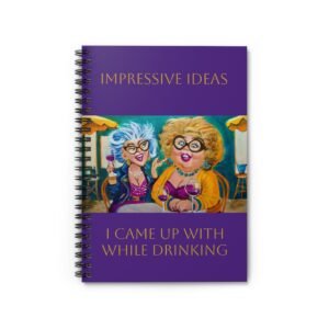Impressive ideas I came up with while Drinking Planner,  Journal, Vacation Notes, Summer Fun Diary, Gift for Travelers, Nautical Decor, Beach Lover's Notepad