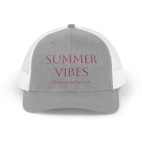 Summer Vibes Snapback Trucker Cap, Perfect for Beach Days, Outdoor Adventures, Summer Festivals, Unisex Cap, Gift for Fun-Loving Individuals - Image 9