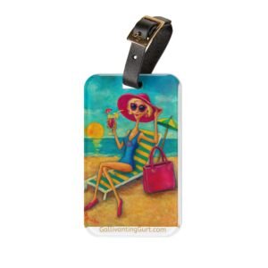 Luggage Tag - Tropical State of Mind.
