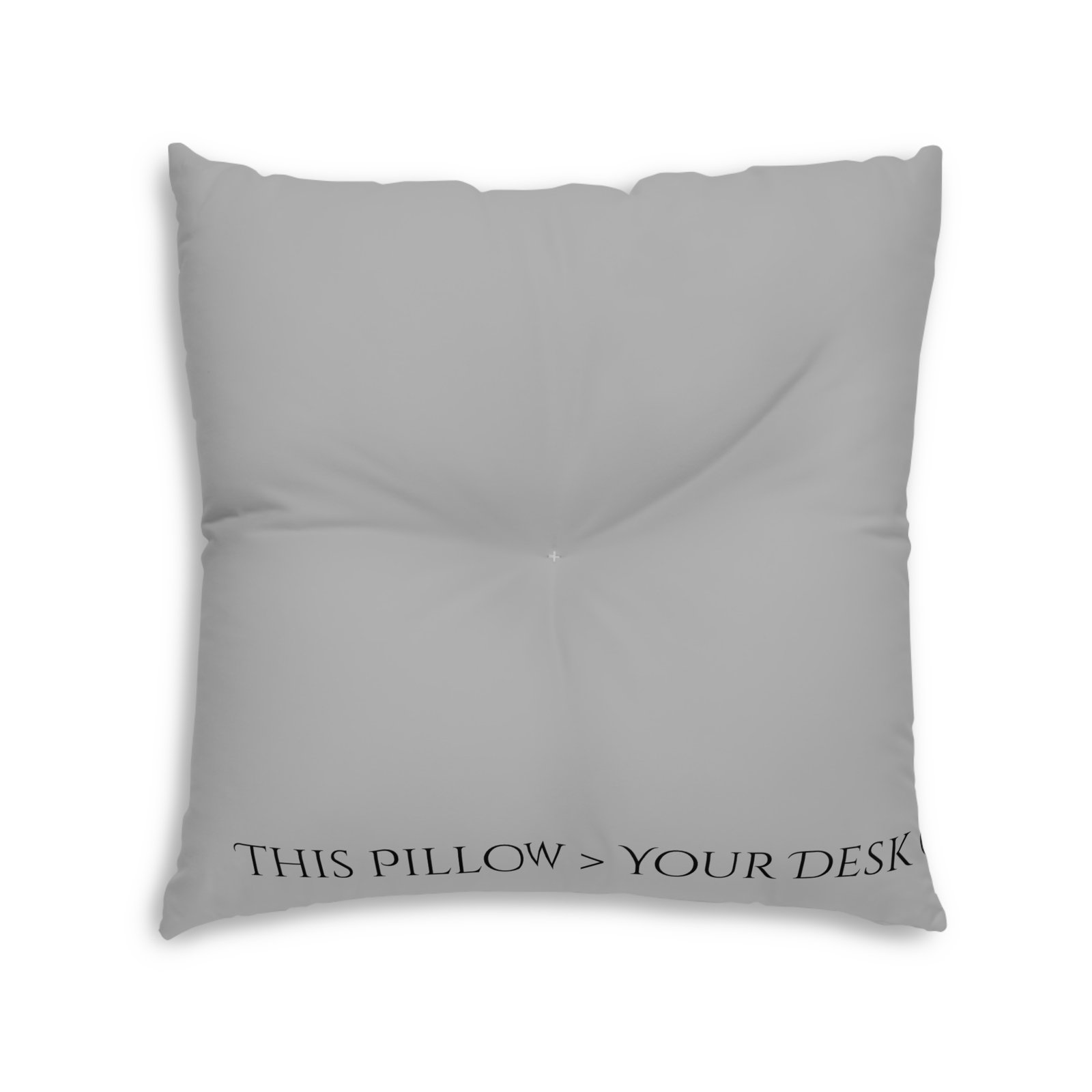 Cozy Tufted Floor Pillow - 'Floor is the New Couch’ Decorative Cushion, Home Décor, Relaxation Gifts, Cozy Living Room Accent - Image 2