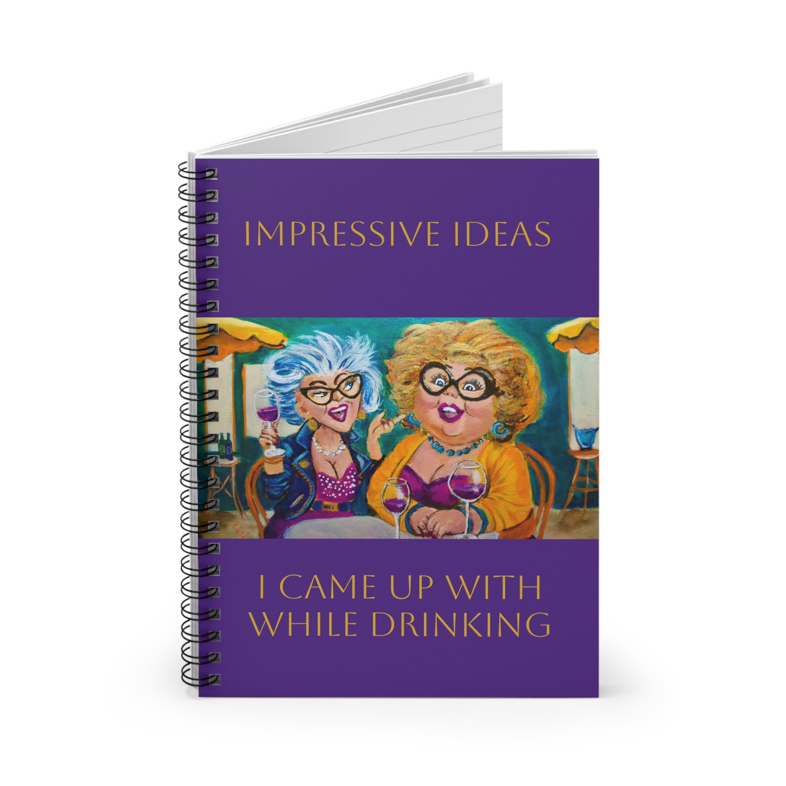 Impressive ideas I came up with while Drinking Planner,  Journal, Vacation Notes, Summer Fun Diary, Gift for Travelers, Nautical Decor, Beach Lover's Notepad - Image 2