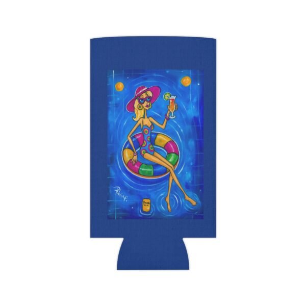 Summer Vibe Can Cooler – Beach Party, BBQ, Vacation Essentials, Personalized Drink Holder, Poolside Fun - Image 5
