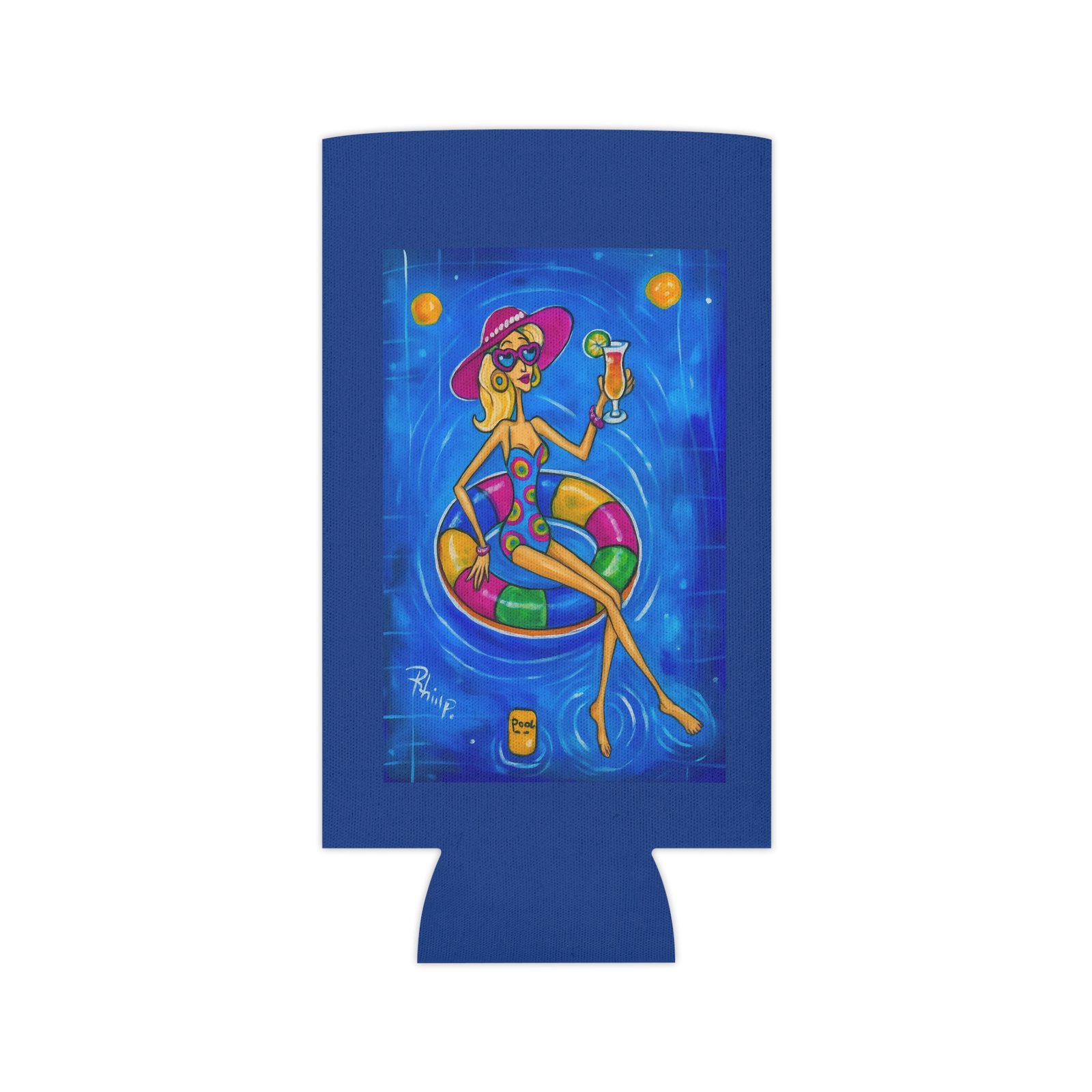 Summer Vibe Can Cooler – Beach Party, BBQ, Vacation Essentials, Personalized Drink Holder, Poolside Fun - Image 5