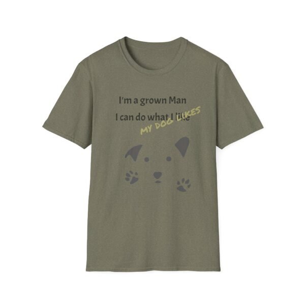 Funny Gud Dog T-Shirt - I’m a Grown Man, I Can Do What I Want…. - Image 9