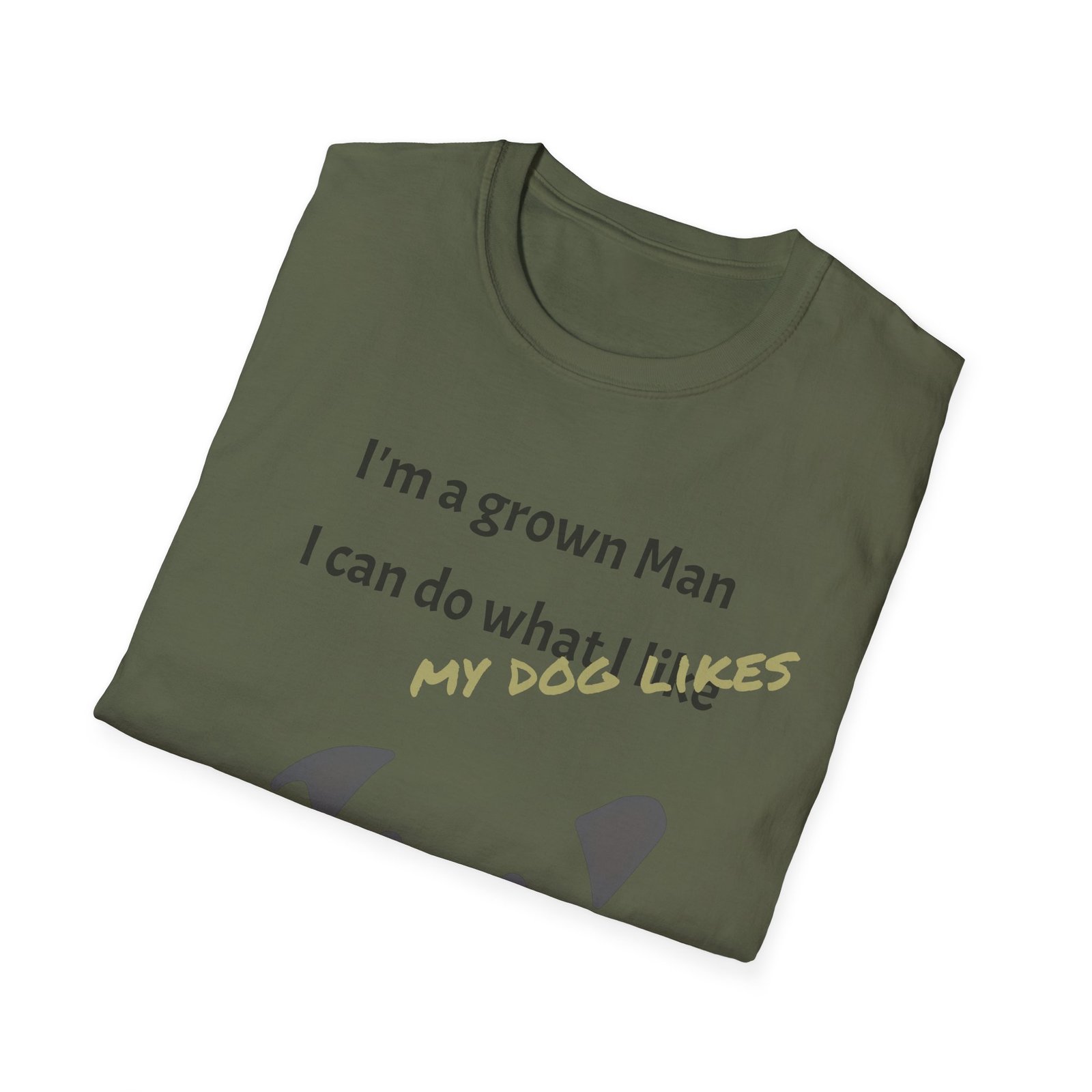 Funny Gud Dog T-Shirt - I’m a Grown Man, I Can Do What I Want…. - Image 12