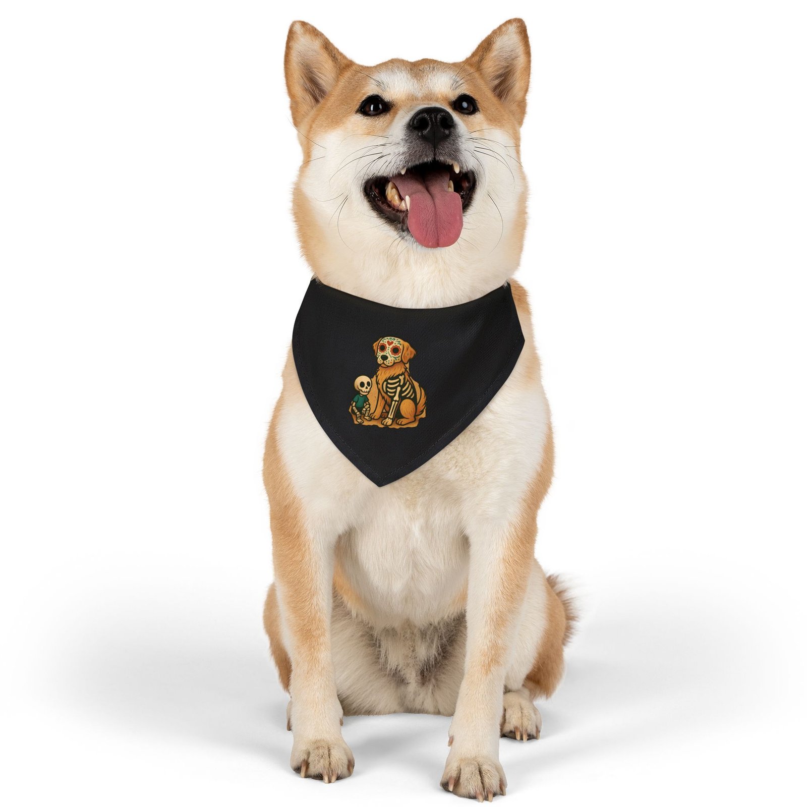 Copy of Bandana Collar for Halloween - black - Image 2