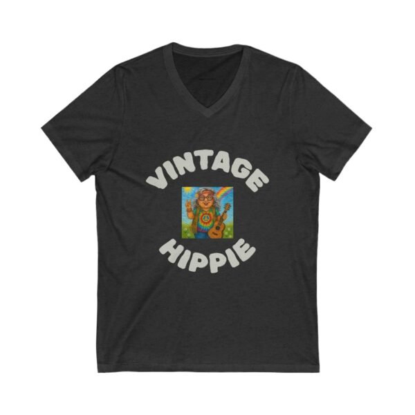 Vintage Hippie - Gurt V-Neck Tee, Unisex Retro Shirt, Ideal for Festivals, Gifts for Hippie Friends, Boho Style, Casual Wear - Image 9