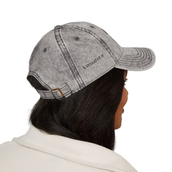 Vintage Hippie Cap, Embroidered Baseball Hat, Retro Style Hat for Outdoor Enthusiasts, Perfect Gift for Festivals, Casual Wear, Gift [...] - Image 4