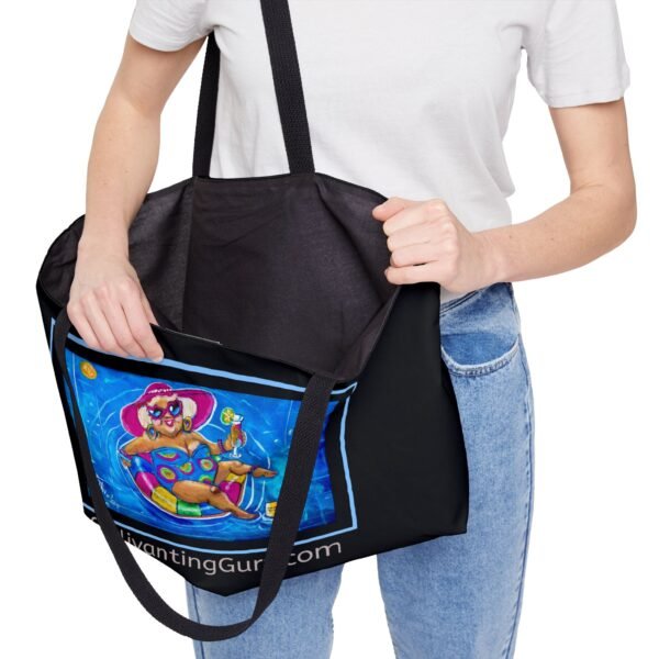 Gurt at the Pool Tote Bag - Black - Image 4