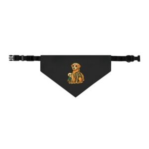 Copy of Bandana Collar for Halloween - black