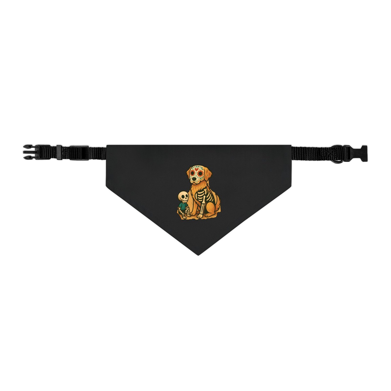 Copy of Bandana Collar for Halloween - black