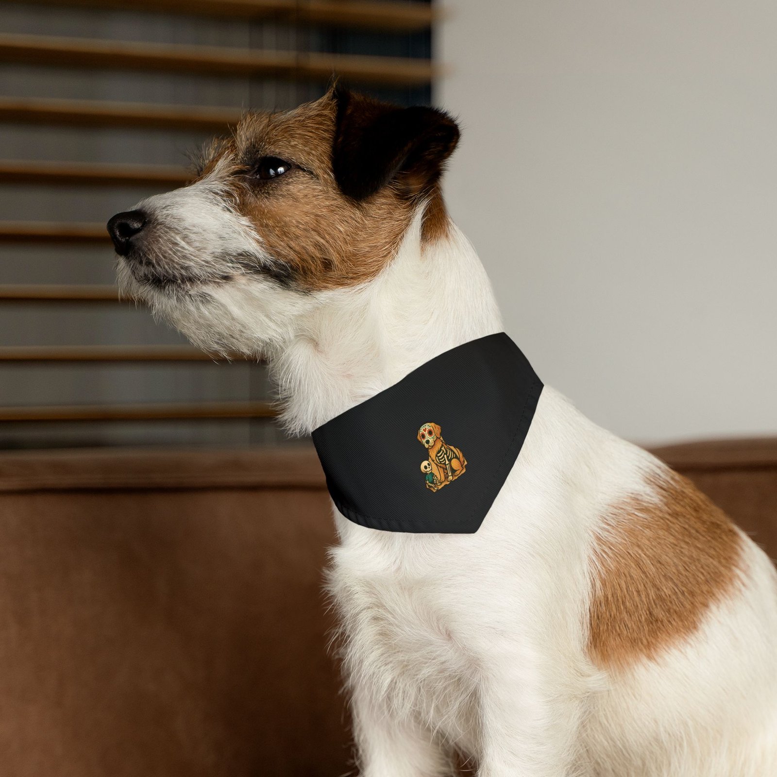 Copy of Bandana Collar for Halloween - black - Image 6