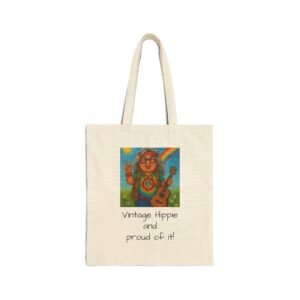 Tote Bag Vintage Hippie And Proud of It We Understand the Assignment