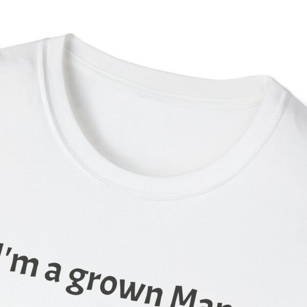 Funny Gud Dog T-Shirt - I’m a Grown Man, I Can Do What I Want…. - Image 3