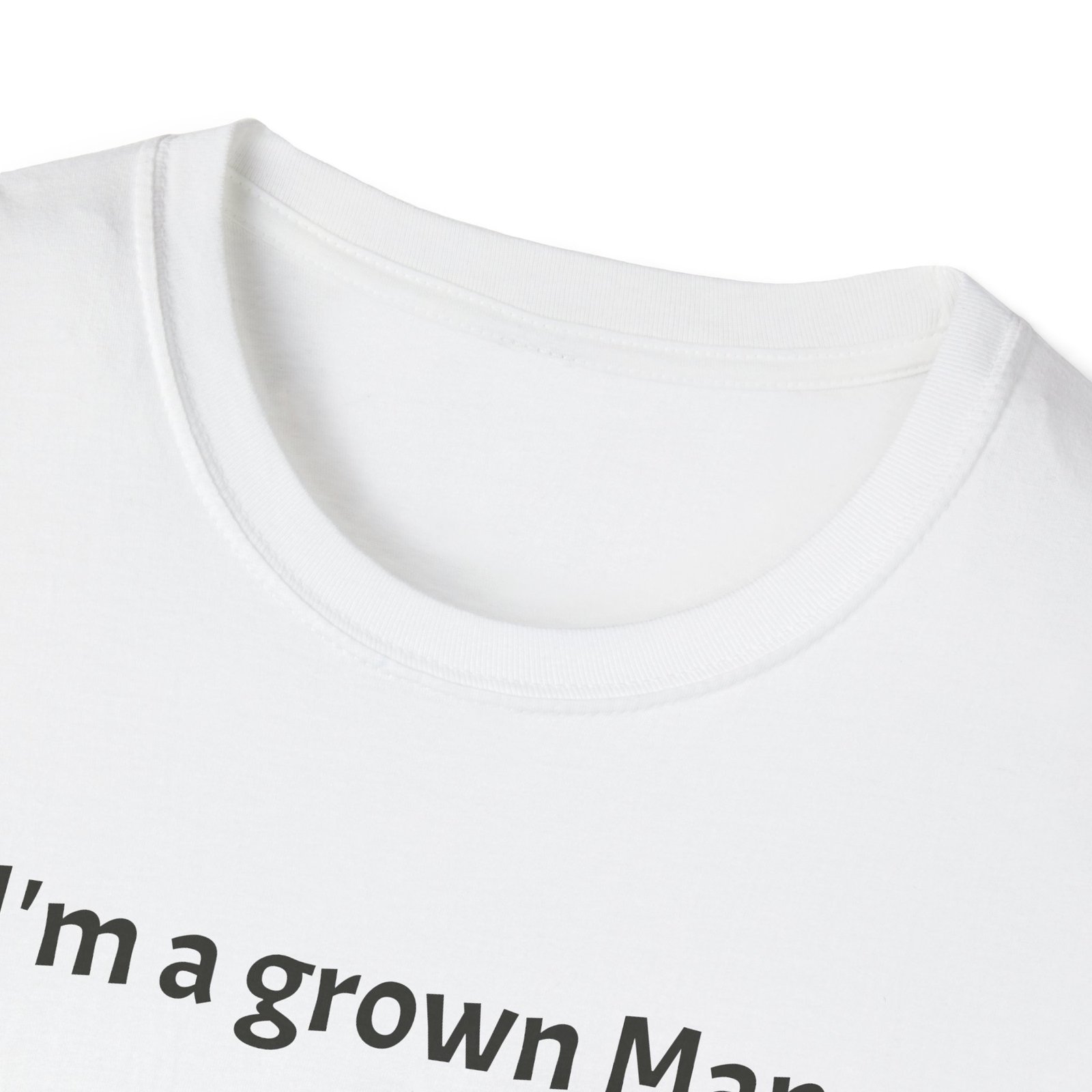 Funny Gud Dog T-Shirt - I’m a Grown Man, I Can Do What I Want…. - Image 3