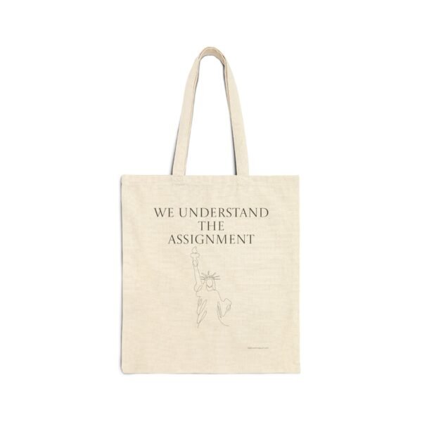 Tote Bag Vintage Hippie And Proud of It We Understand the Assignment - Image 2