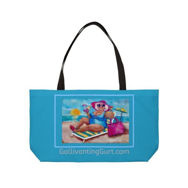 Gurt at the Beach Tote Bag - blue - Image 2