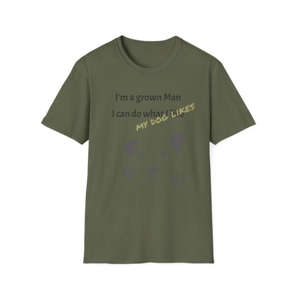 Funny Gud Dog T-Shirt - I’m a Grown Man, I Can Do What I Want…. - Image 11