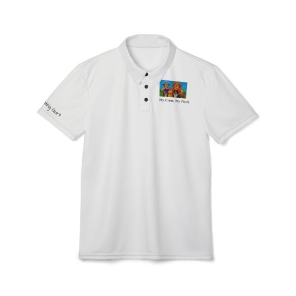 Polo Shirt - My Crew, My Pack White - Image 4