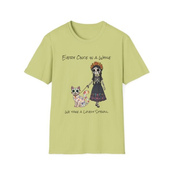 Halloween Pet Graphic Tee  Sugar Skull, Cat  Lovers Gift, Unisex Softstyle T-Shirt, Fall Fashion - Image 29