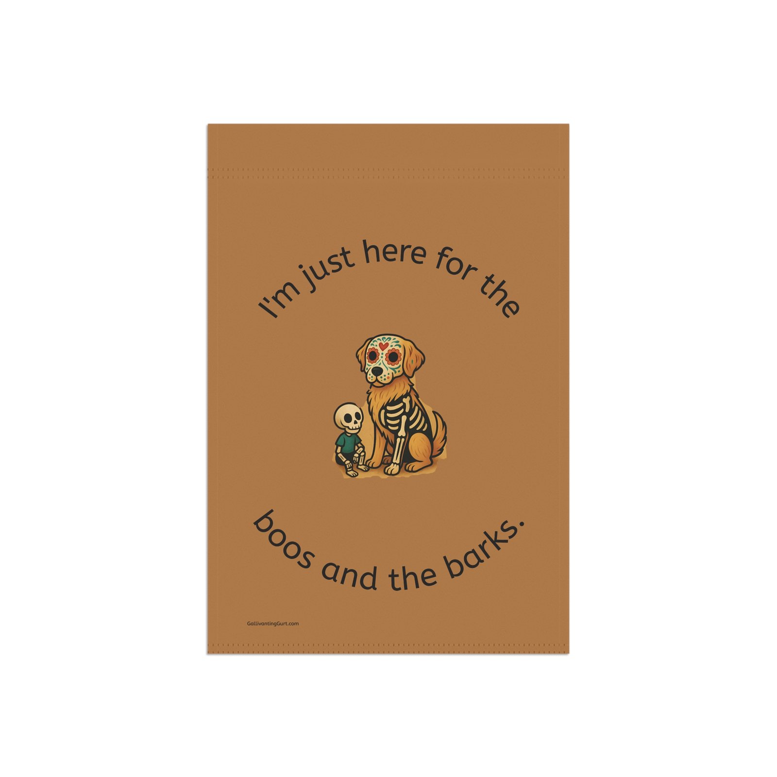 Halloween Garden Banner, Dog Lover Decor, Outdoor Autumn Sign, Fall Yard Decoration, Pet-Friendly Banner - Image 3