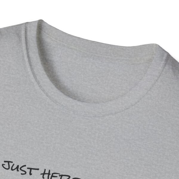 Halloween Pet Graphic Tee - I'm Just Here for the Boos, Dog Lovers Gift, Unisex Softstyle T-Shirt, Fall Fashion - Image 15