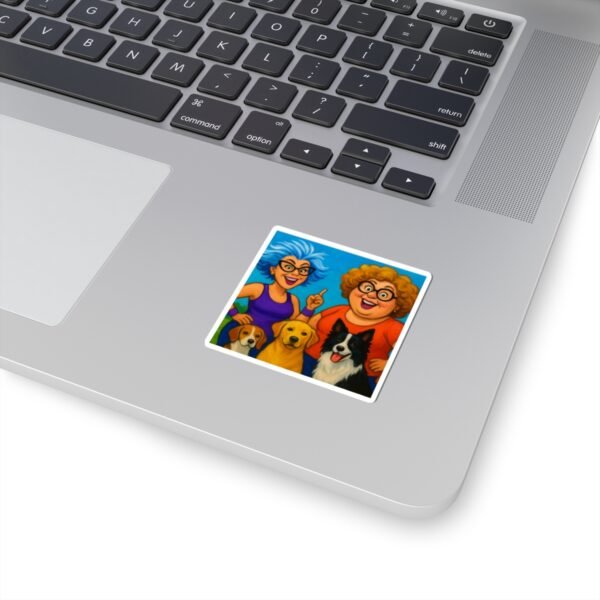 Gurt with her Pack Cute Dogs Kiss-Cut Stickers, Perfect for Dog Lovers, Journals, Laptops, & DIY Projects - Image 5