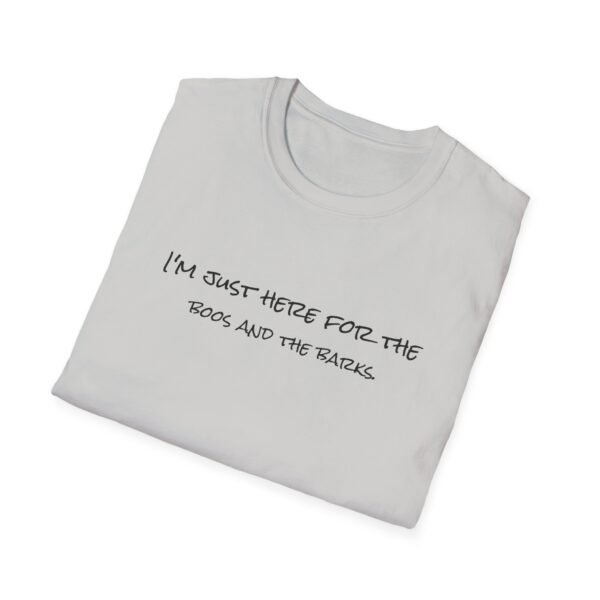 Halloween Pet Graphic Tee - I'm Just Here for the Boos, Dog Lovers Gift, Unisex Softstyle T-Shirt, Fall Fashion - Image 12