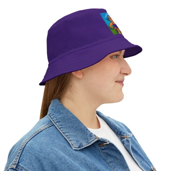 Colorful Retro Summer Bucket Hat -My Crew, My Pack - Image 5